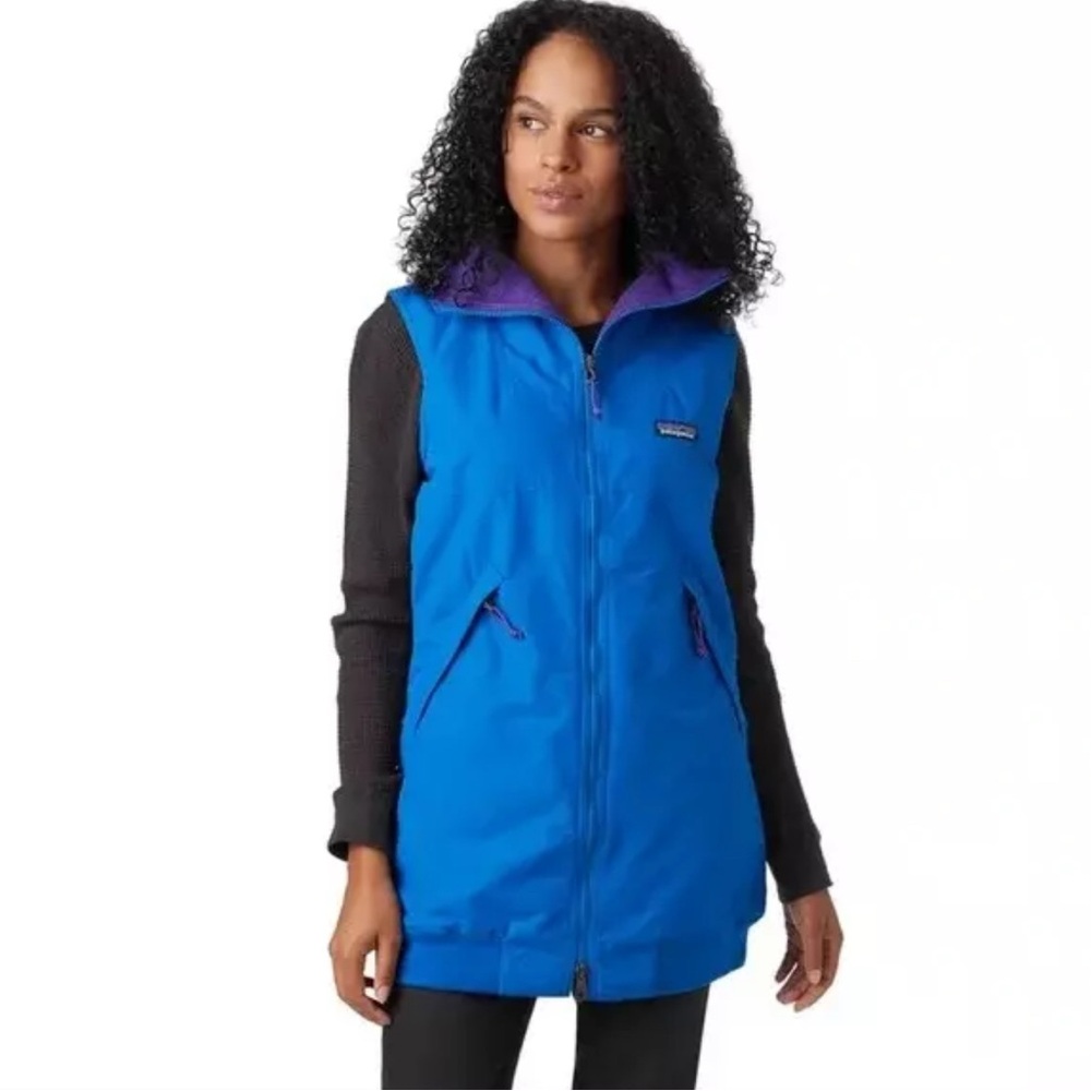 NWOT Patagonia Synchilla Reversible Vest 💜💙